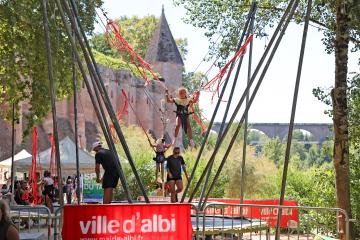 Sport sur les berges 2022 - aérotrampoline