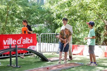 Sport sur les berges 2022 - mini-golf