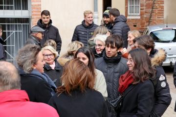 Inauguration square de Vedelly