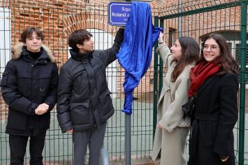 Inauguration square de Vedelly