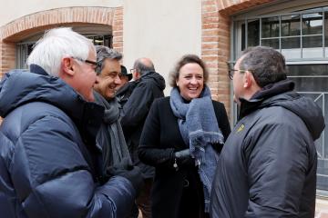 Inauguration square de Vedelly