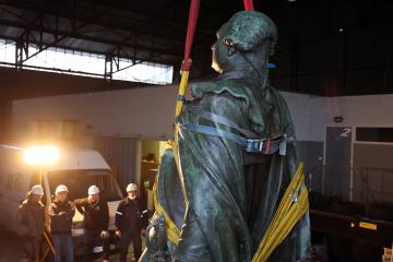 Statue Lapérouse - Empreinte
