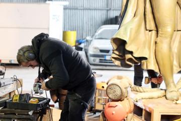 Statue Lapérouse - Remise sur socle