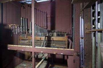 Démontage de l'orgue de Saint Salvi