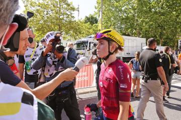 Arrivée du Tour de France Femmes avec Zwift le 27 juillet 