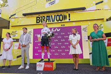 Arrivée du Tour de France Femmes avec Zwift le 27 juillet 