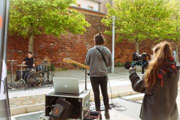 Tournage du clip de The Koppers avec Pollux Web