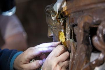 Démontage de l'orgue de Saint Salvi