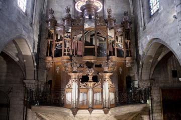 Démontage de l'orgue de Saint Salvi