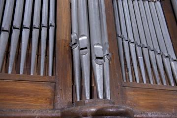Démontage de l'orgue de Saint Salvi