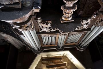 Démontage de l'orgue de Saint Salvi