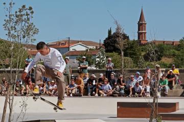Le final d'Urban Festival à Pratgraussals avec le Skate club d'Albi