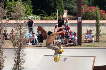 Le final d'Urban Festival à Pratgraussals avec le Skate club d'Albi