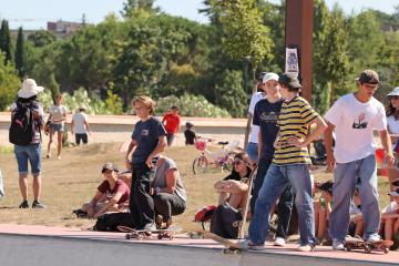 Le final d'Urban Festival à Pratgraussals avec le Skate club d'Albi