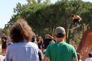 Le final d'Urban Festival à Pratgraussals avec le Skate club d'Albi