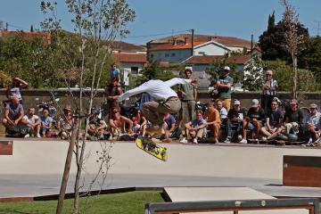 Le final d'Urban Festival à Pratgraussals avec le Skate club d'Albi