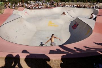 Le final d'Urban Festival à Pratgraussals avec le Skate club d'Albi