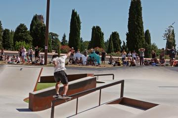 Le final d'Urban Festival à Pratgraussals avec le Skate club d'Albi