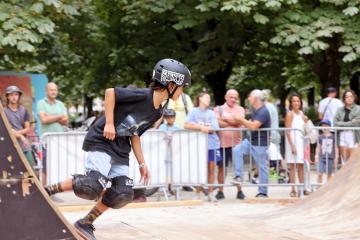 Urban Festival 2023 - Skate sur les allées du Jardin national