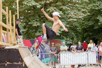 Urban Festival 2023 - Skate sur les allées du Jardin national