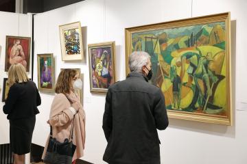 Vernissage de l'exposition Bajenà l'Hôtel Rochegude  
