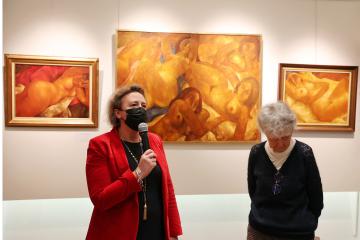 Vernissage de l'exposition Bajenà l'Hôtel Rochegude  