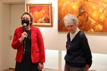 Vernissage de l'exposition Bajenà l'Hôtel Rochegude  