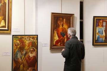 Vernissage de l'exposition Bajenà l'Hôtel Rochegude  