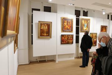 Vernissage de l'exposition Bajenà l'Hôtel Rochegude  