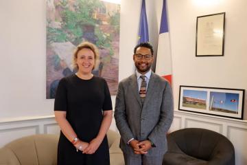 Visite à Albi de Dylan Parker, Maire de Randwick