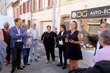 Inauguration des travaux de l’avenue Maréchal de Lattre de Tassigny