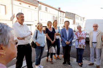 Inauguration des travaux de l’avenue Maréchal de Lattre de Tassigny