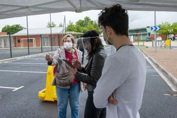 Distribution de masques