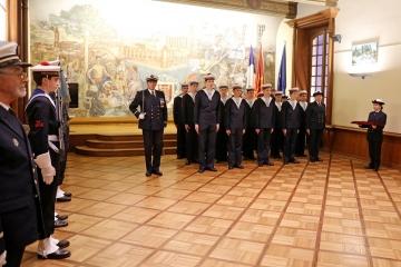 Cérémonie de présentation du fanion pour la Préparation Militaire Marine « Laperouse »