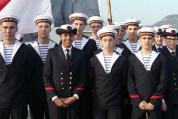 Une formation militaire marine sur les terres de Lapérouse