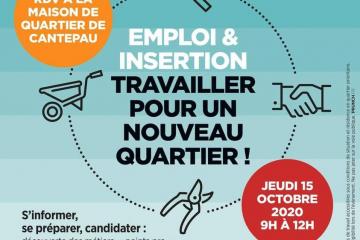 "Les rendez-vous de Cantepau Demain" à la Maison de quartier de Cantepau.