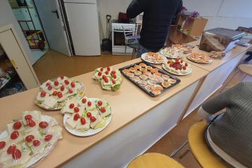 activité de cuisine pour le temps fort de fin de séjour