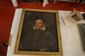 La restauration des oeuvres autour du Palais de la Berbie se poursuit