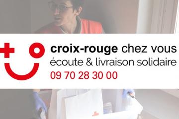 La Croix Rouge chez vous, écoute et livraison solidaire