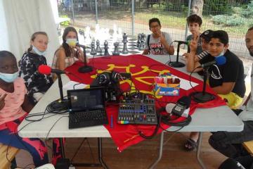 Atelier Radio sur le Sumer Camp
