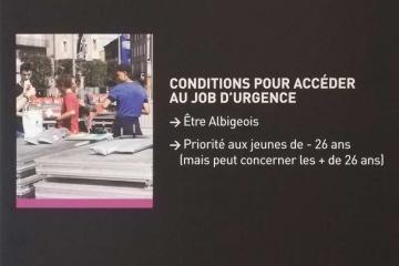 Jobs d'urgence