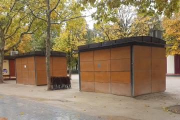 Kiosques du Jardin National