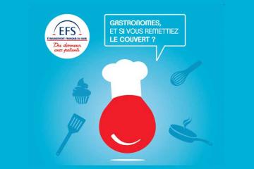 Don du sang : collecte gastronomique