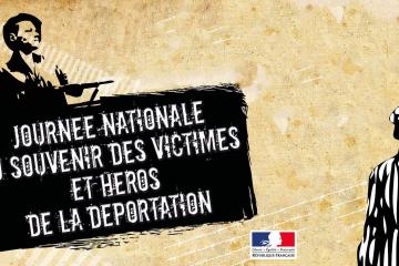 Journée nationale du souvenir des victimes et héros de la déportation