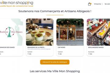 Albi : e-commerce, 105 boutiques sur la plateforme