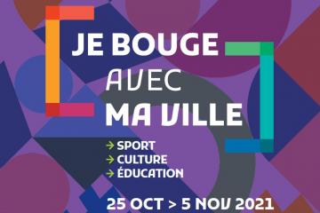 Le «Je Bouge avec ma Ville» des vacances d'automne est là ! 