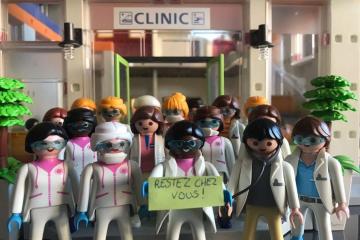 Le confinement vu par des passionnés de playmobil