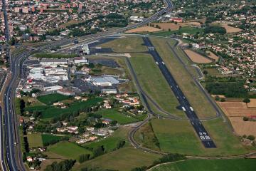 Vue aérienne circuit d'Albi