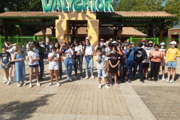 sortie au parc walligator...