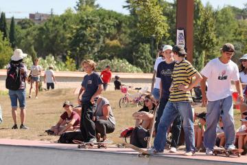 Le final d'Urban Festival à Pratgraussals avec le Skate club d'Albi